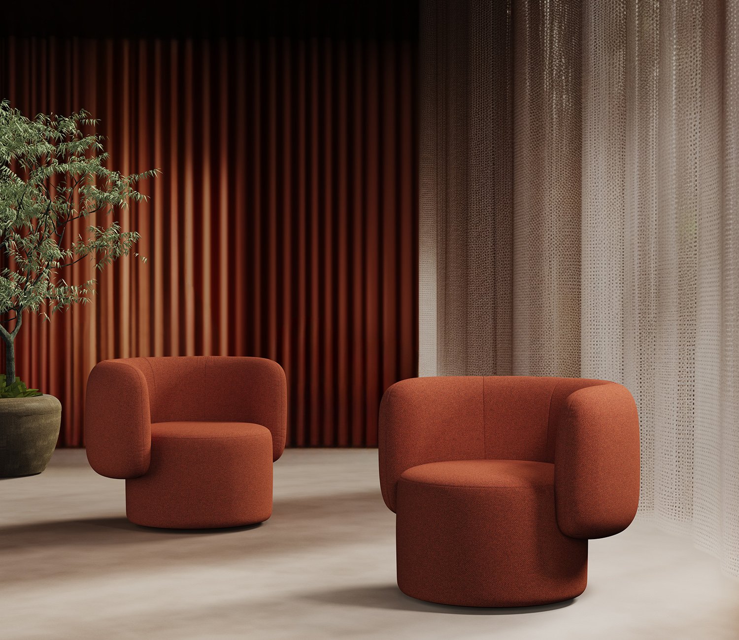 Ora armchair