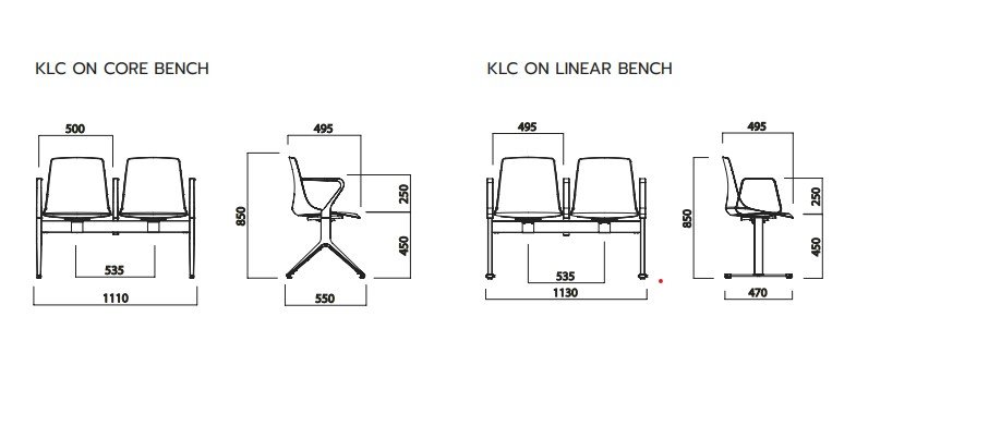 Klc Bench מידות