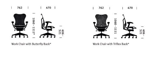 Mirra 2 Gray מידות