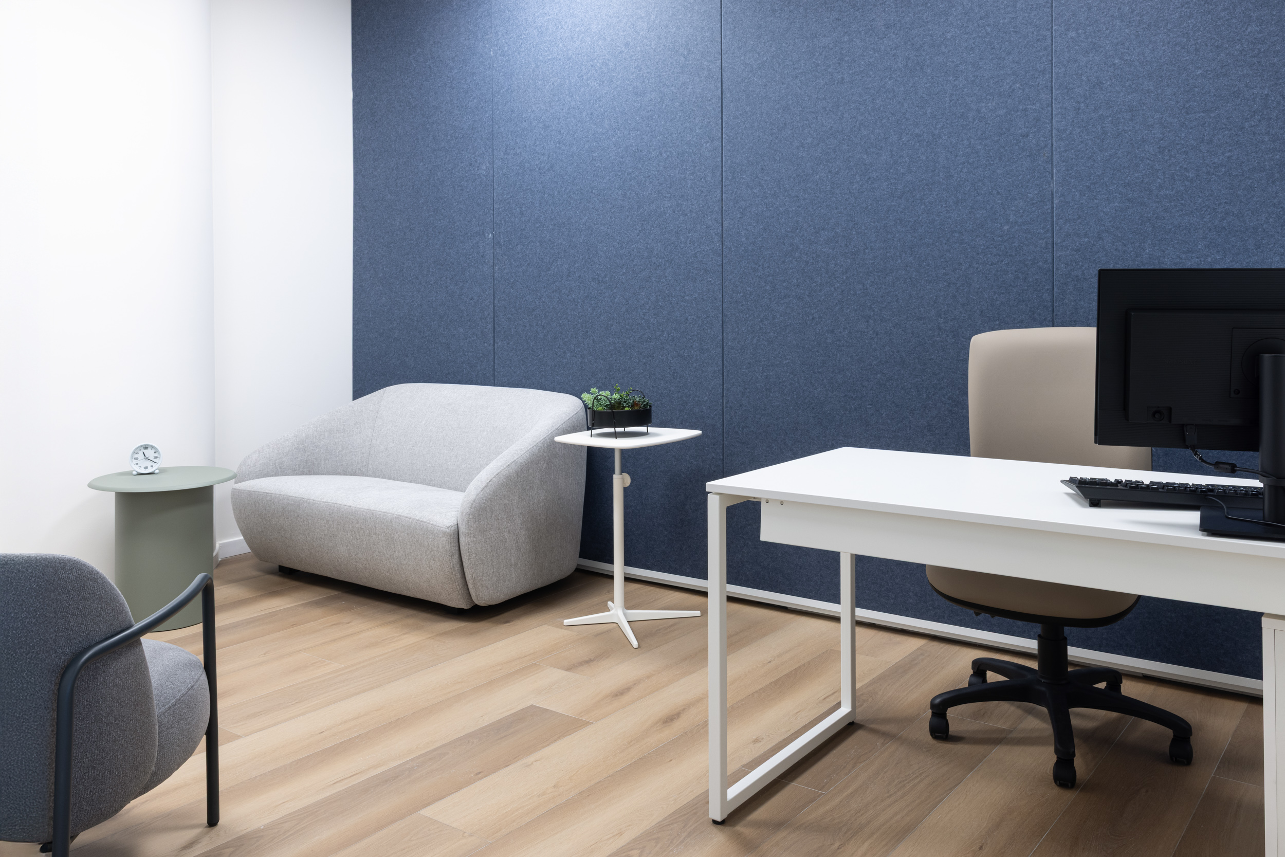 BOB ספה בייצור מקומי+diego by pedrali+noa o by raio+drage table and ferno armchair by b&t