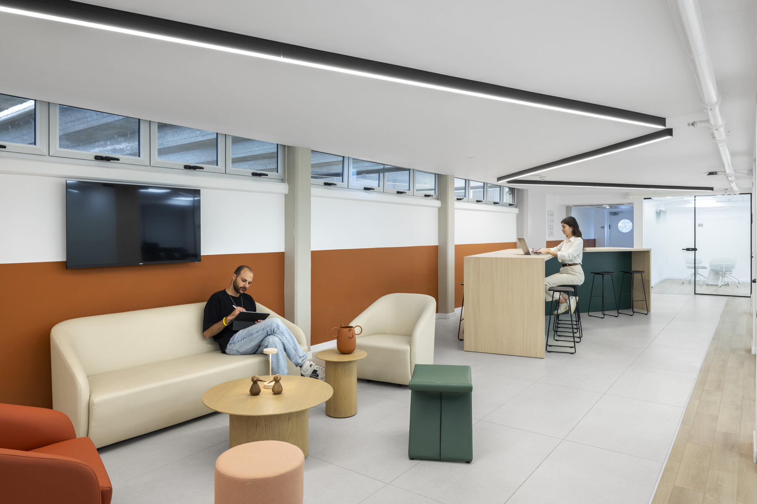 bob armchair and sofa+pi pouf+roller pouf by B&T (4)