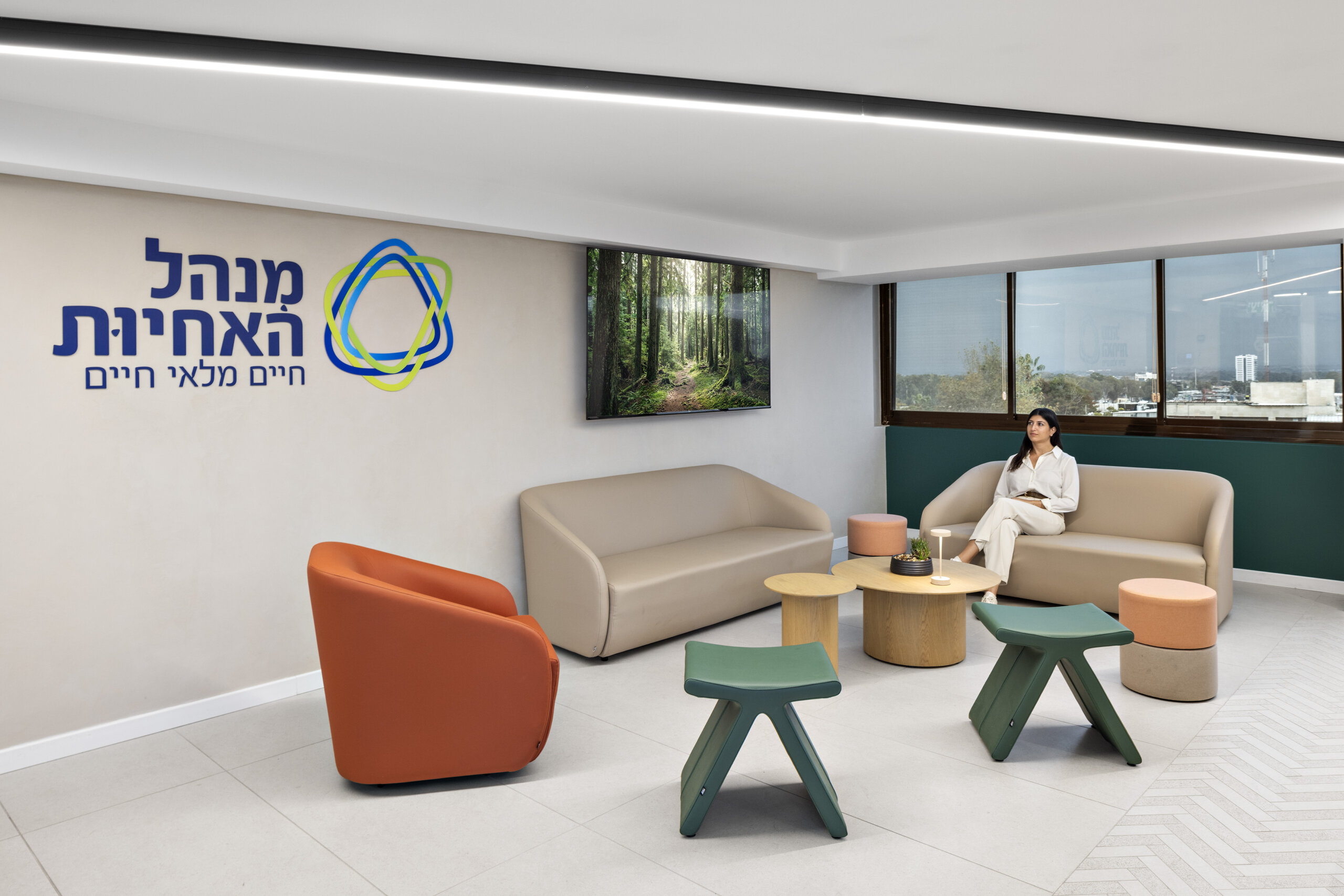 bob armchair and sofa+pi pouf+roller pouf by B&T