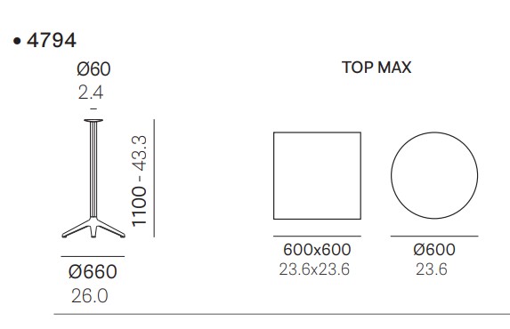 ypsilon bar מידות